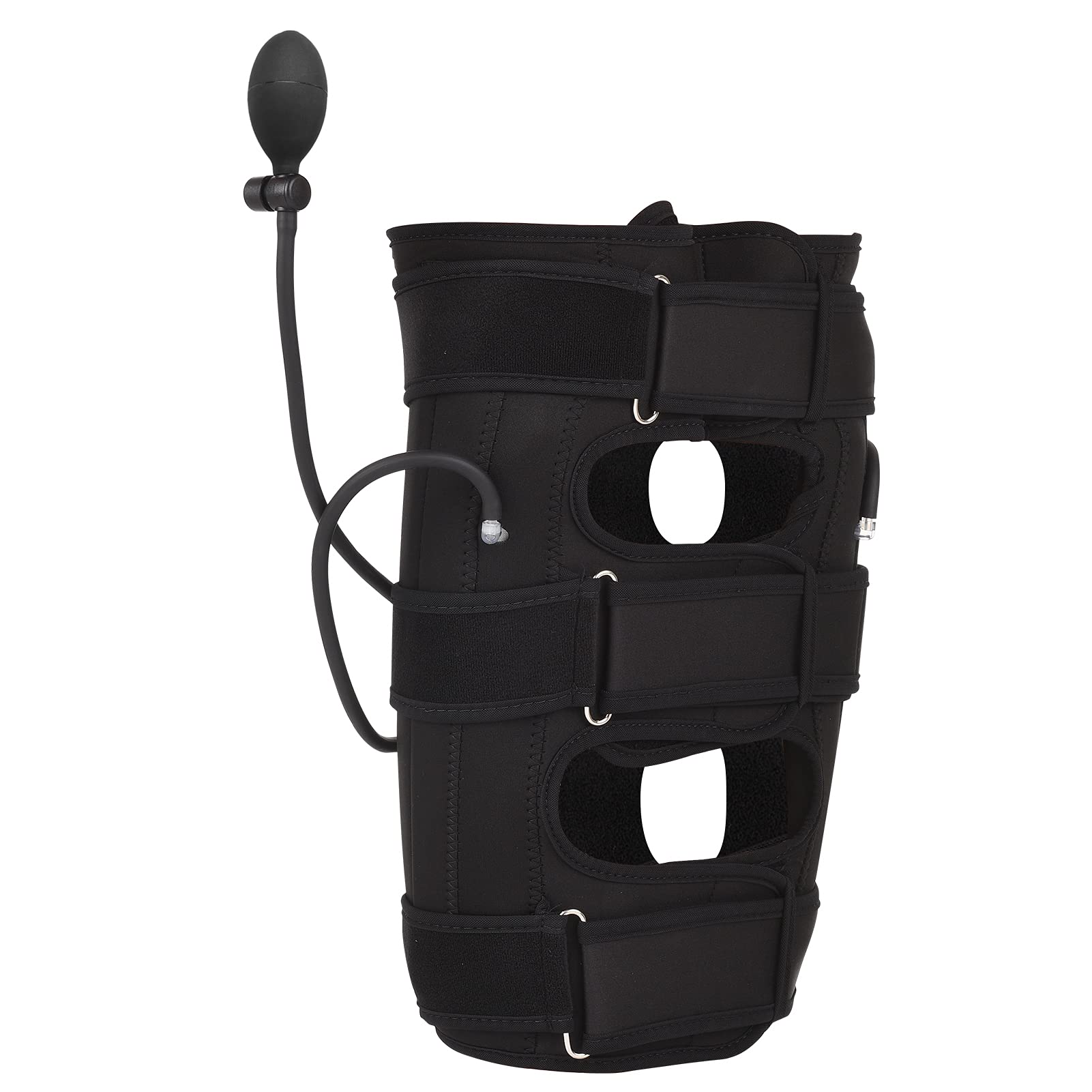 Wamay Adjustable O/X pe Legs Correction Belt Leg Flexure Correction Band for Men Women Adult Detachable Alu num Strip Bla