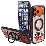 ベビーメタル Babymetal IPhone 17/17air/17pro/17promaxケース iPhone 17/17air/17pro/17promaxカバー 360°回転CD スタンド開閉テスト マグセーフ 横縦両立 角度自由調整高耐久性 透明 おしゃれ 兼用性