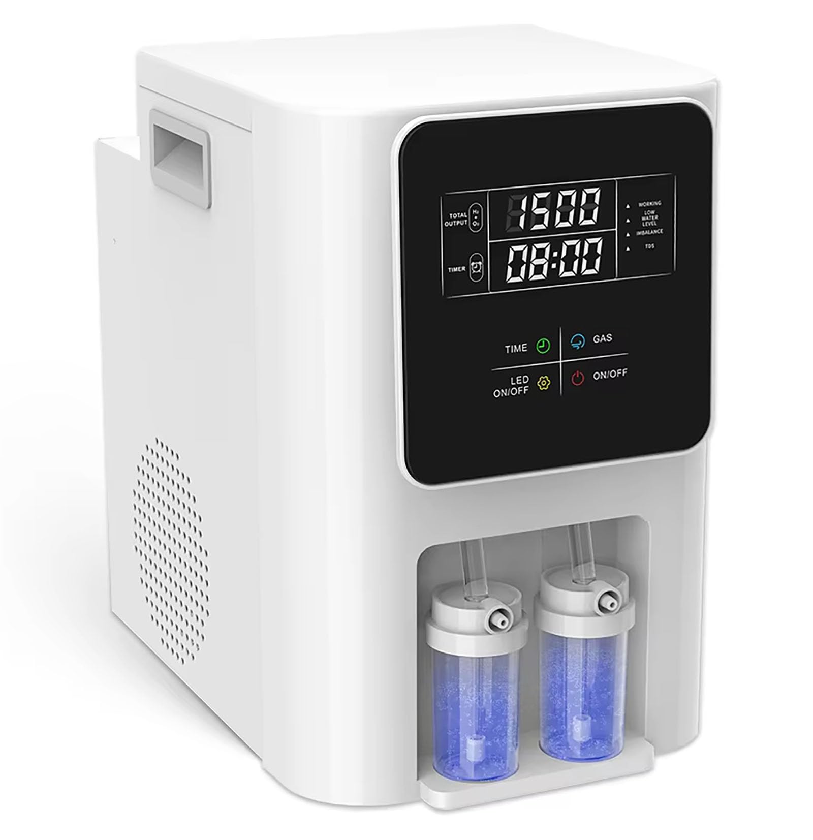 Urządzenie Do Inhalacji Wodorem Molekularnym, Generator H2 O Czystości 99,99%, Przenośny Generator Gazu Browna, Inhalator Wodoru (H2) Wspierający Dobrostan 900ml/min