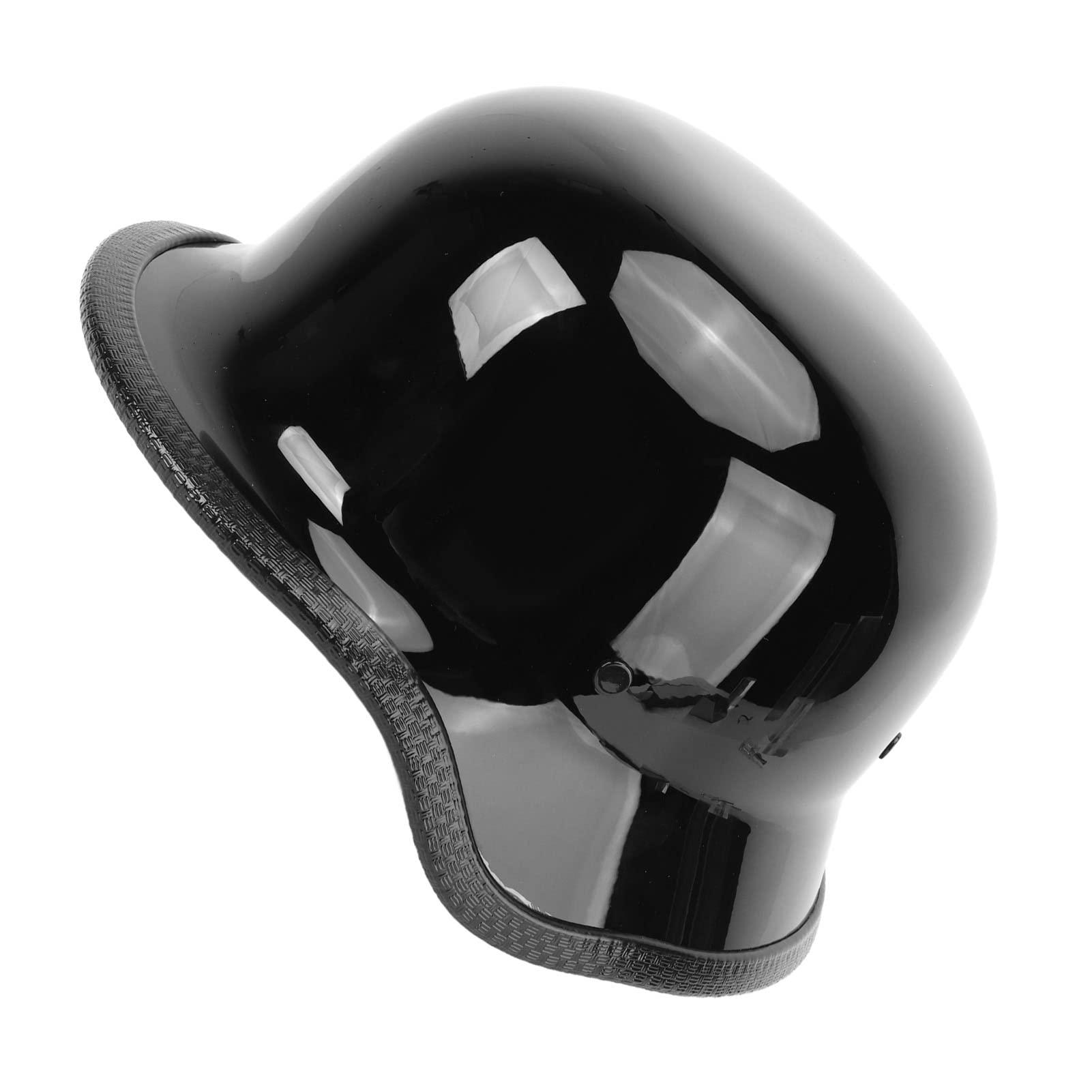 Mezzo Casco da Moto, Casco Sportivo igroscopico in ABS Leggero, Mezzo Casco da Ciclismo Multifunzione con Strisce Riflettenti