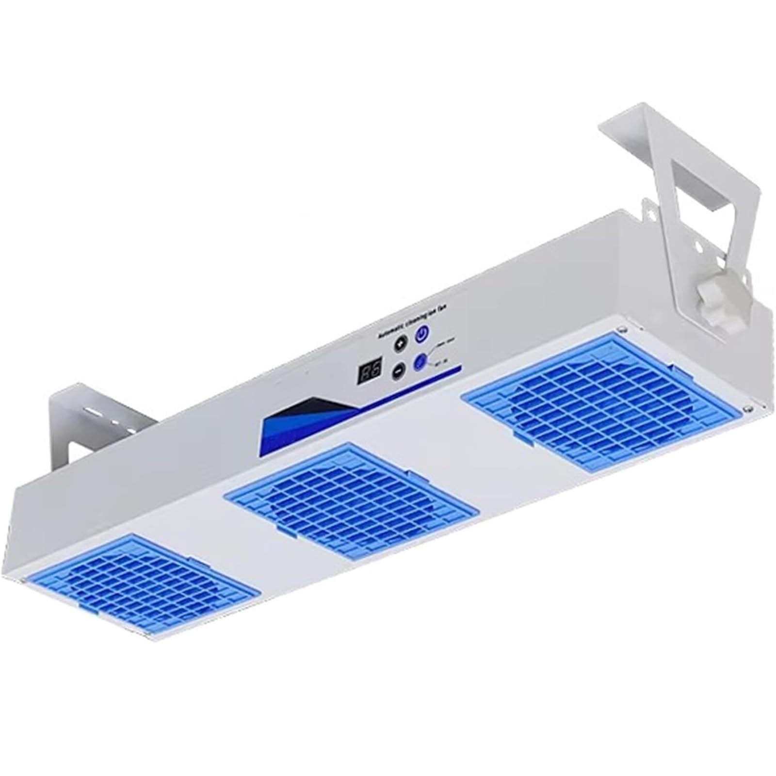 Soplador de Aire ionizante, eliminador de estática, Ventilador ionizador antiestático, Volumen de Aire Ajustable de 10 a 120 CFM, instalación en Pared o sobremesa para impresión y Embalaje.