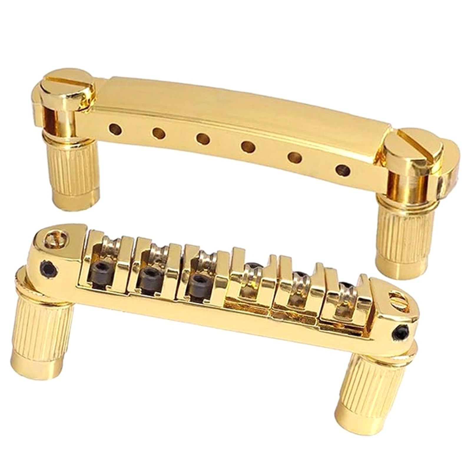Mostek do gitary Roller Tailpiece Gold A57T Mostek Gitary Profesjonalnej