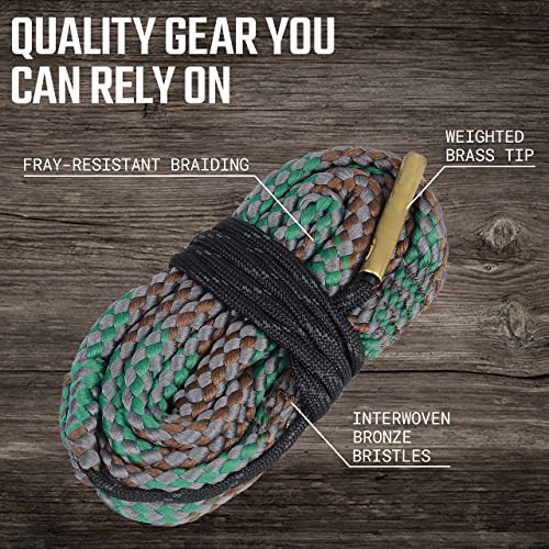 Ultimate Rifle Build Gun Cleaning Mat - 17X11” And (.308, 30-30, 30-06.300.303, 7.62Mm) Reusable Barrel Snake #TOP7