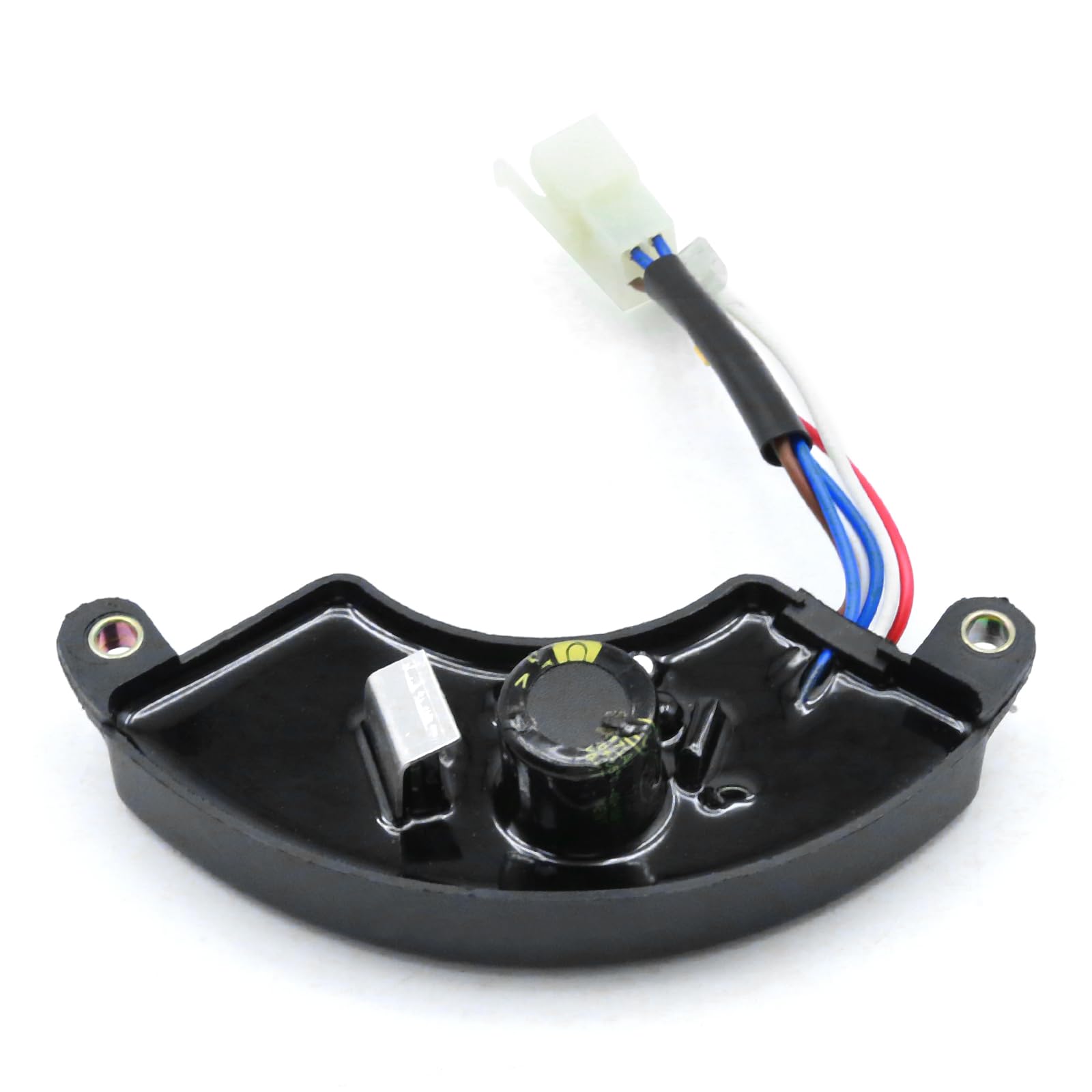 Universal AVR Automatic Voltage Regulator For Generators 4KW To 7.5KW - Compatible With Gas & Diesel Generators, 450V 470uF Capacitor