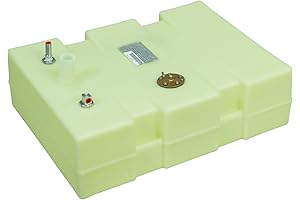 12 Gallons Aluminum Boat Fuel Tank