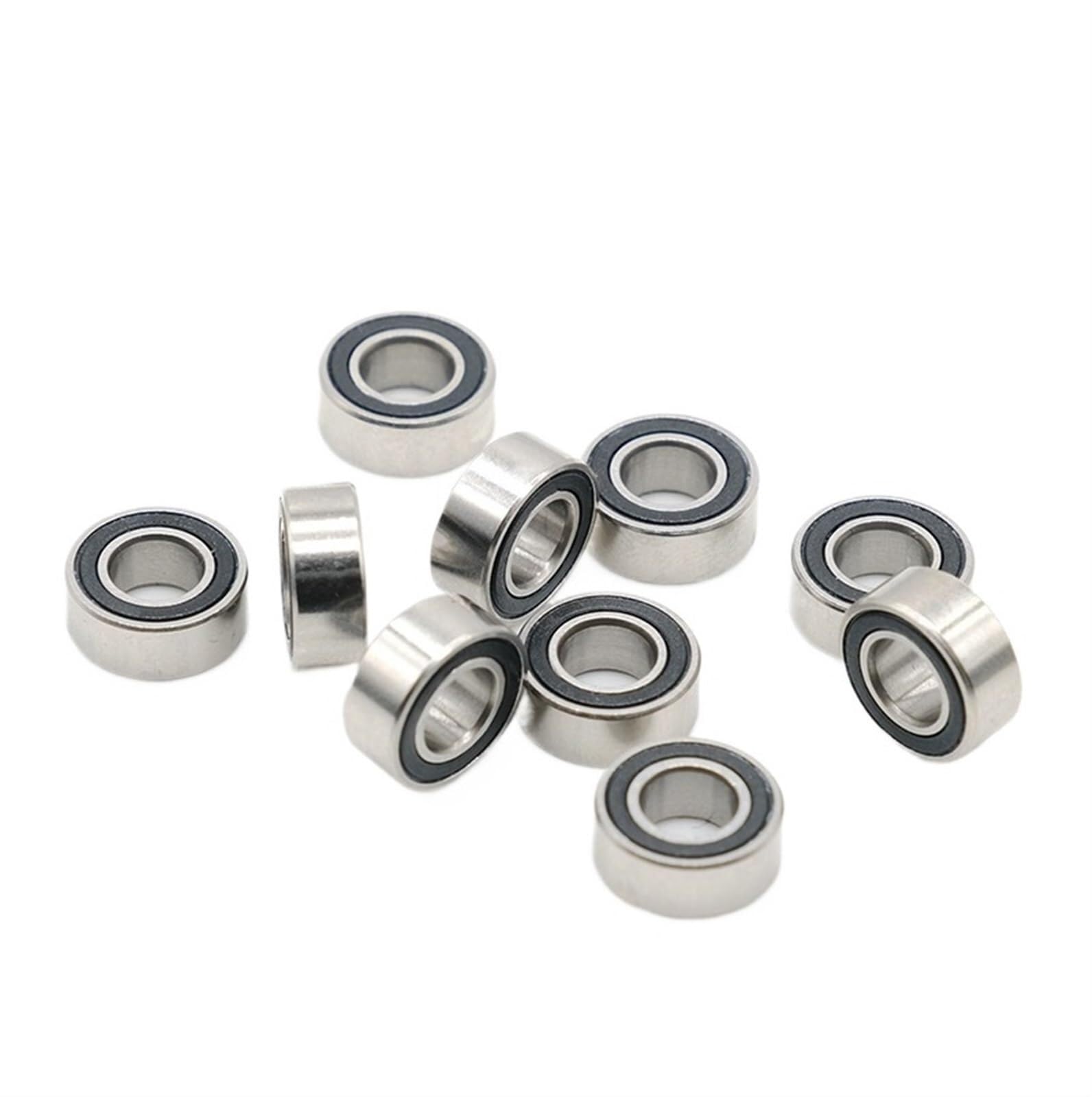 Aspectos, Bimetal Seal Shield Micro rodamiento rígido de bolas 10 Uds SMR117-2RS 7x11x3mm ABEC-7 rodamientos de bolas de acero inoxidable en miniatura rodamiento sellado