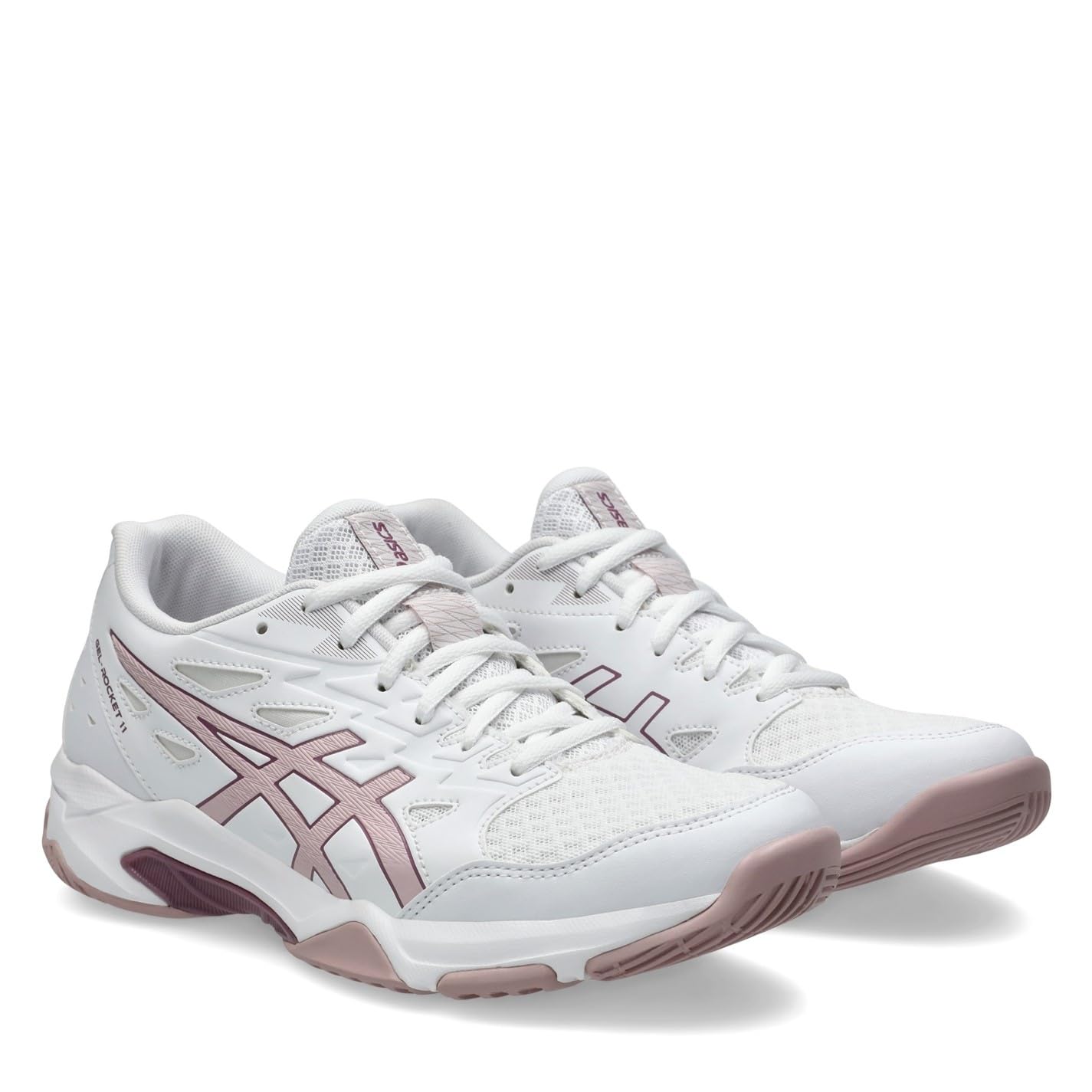 Asics Gel-Rocket 11, Sneaker Donna, Rosa spartiacque Bianca, 38 EU