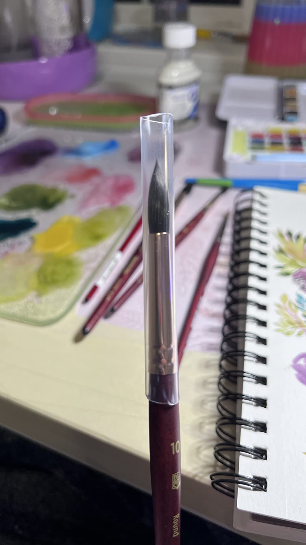 One of my favorite watercolor brushes!