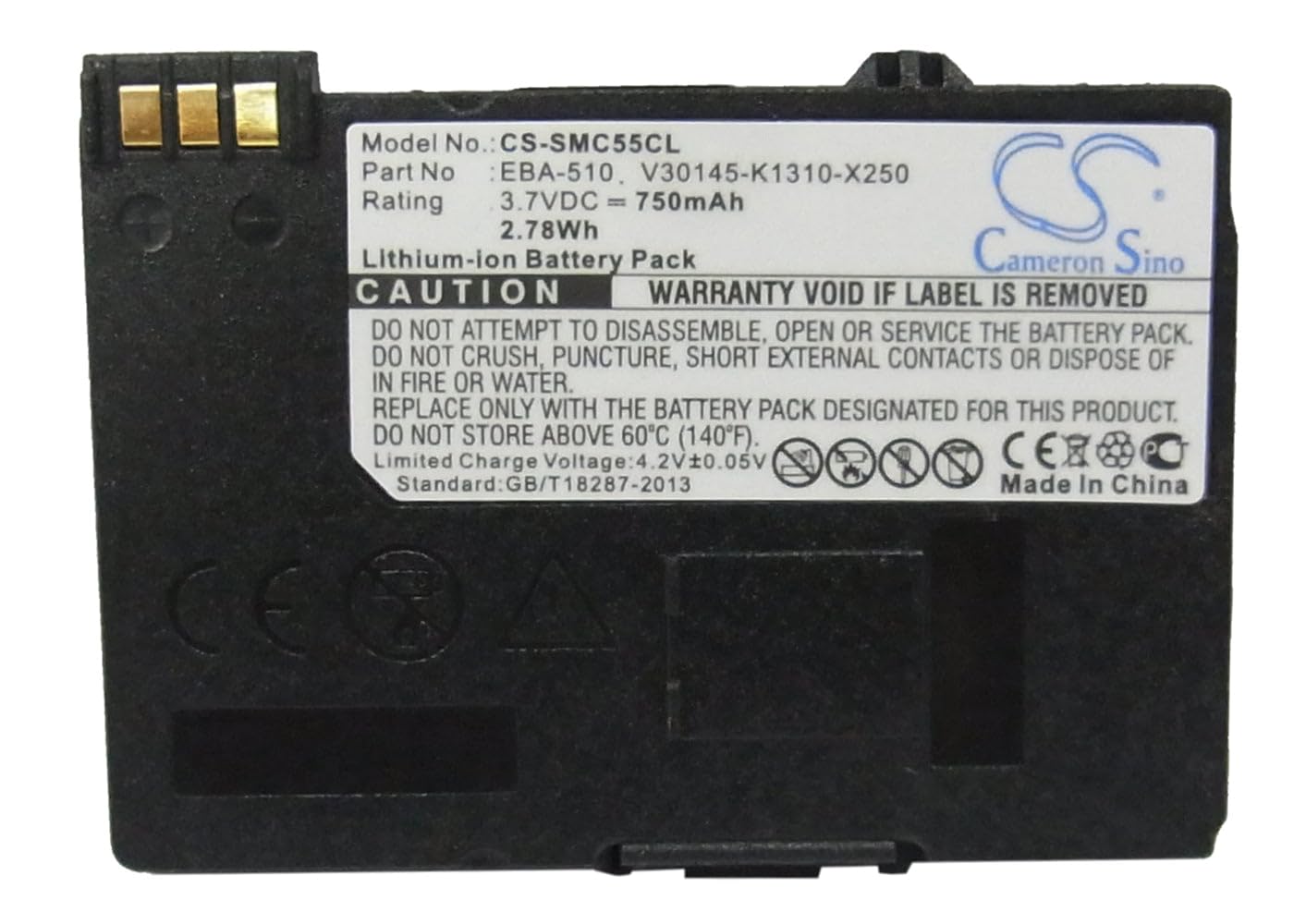 3x Batteria per Siemens Gigaset SL560 SL37H SL565 SL555 SL56