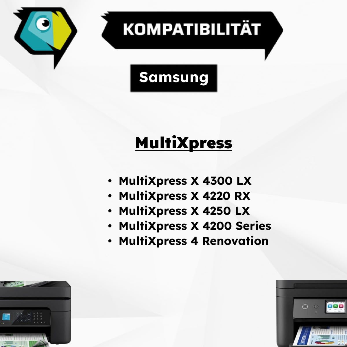 Toner per stampante con Samsung CLT-K808S/ELS / K808S nero compatibile MultiXpress X 4300 LX MultiXpress X 4220 RX MultiXpress X 4250 LX ca. 23.000 pagine cartuccia toner