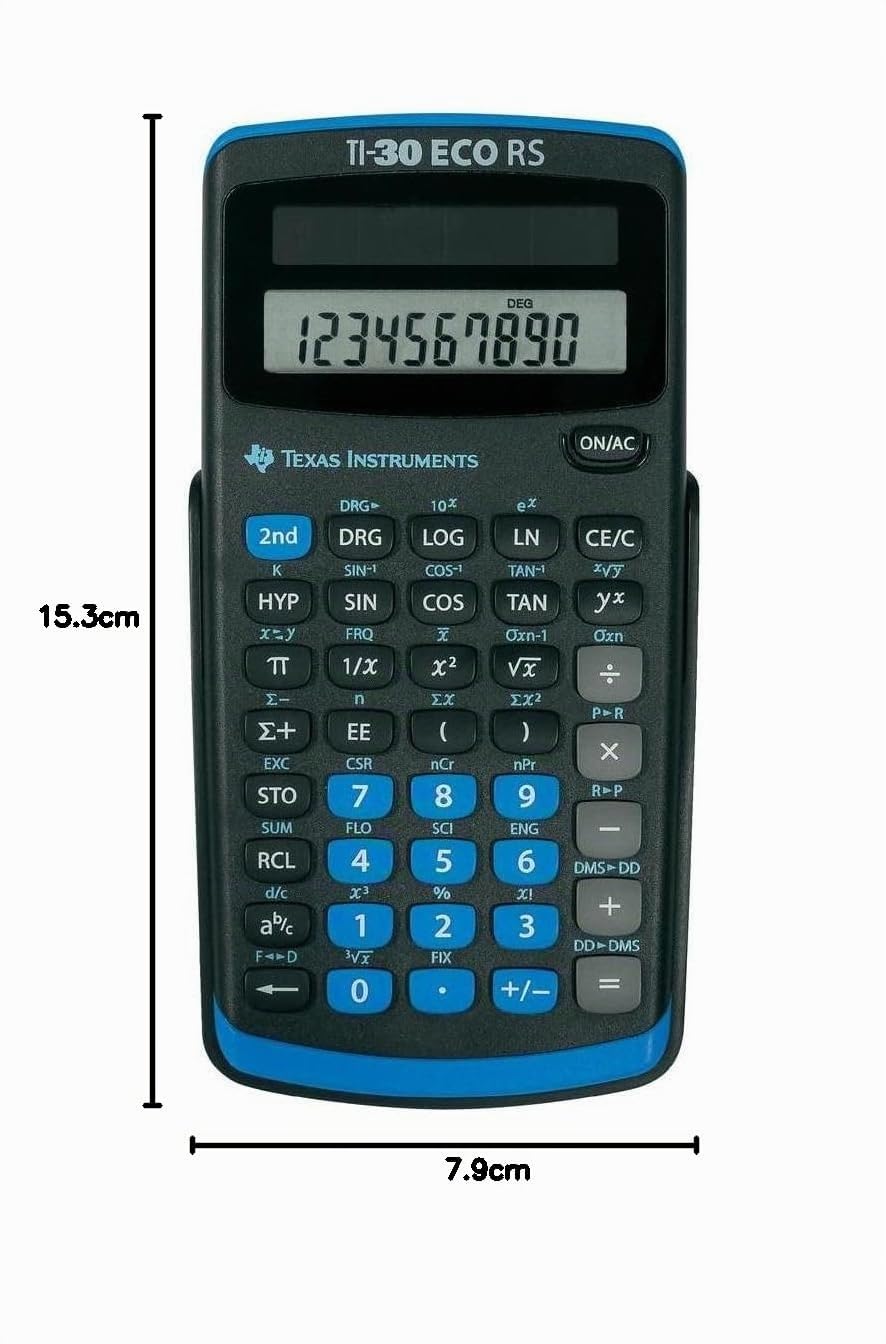 Texas Instruments TI 30 ECO RS Calculatrice scientifique (Import Allemagne)