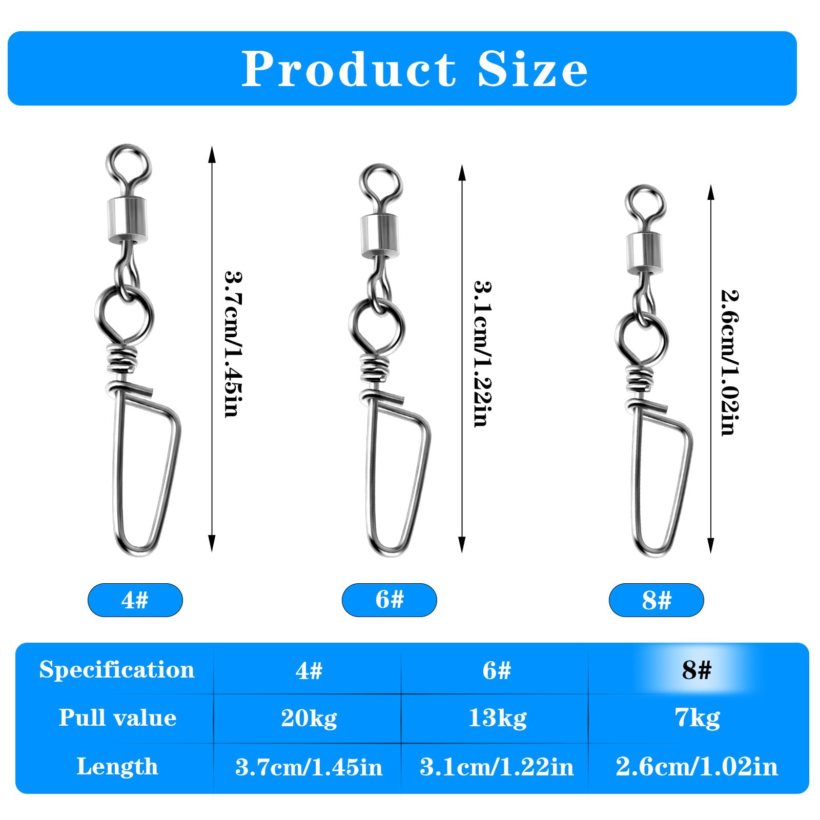 Amaxiu Angel Snap - Juego de 25 clavijas giratorias de alta resistencia, acero inoxidable, conector resistente a la corrosión para agua salada y agua dulce
