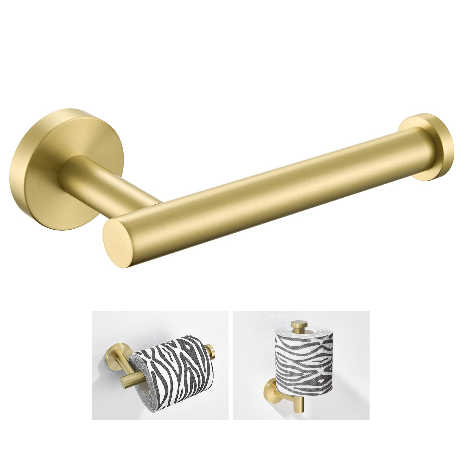 Angle Simple Toilet Paper Holder Polished Chrome, Toilet Paper Roll Hanger — Amazon image 12