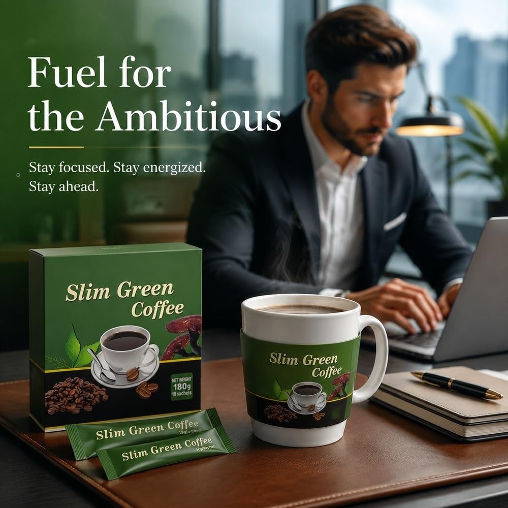 Grüner Kaffee-Instantgetränk, 18 Beutel