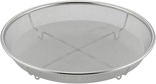 Shimomura 43201 Steamed Strainer for Frying Pans, 9.8 inches (25 cm), Made in Japan, Dishwasher Safe, Easy Steaming in a Frying Pan, 14 Mesh, Steam