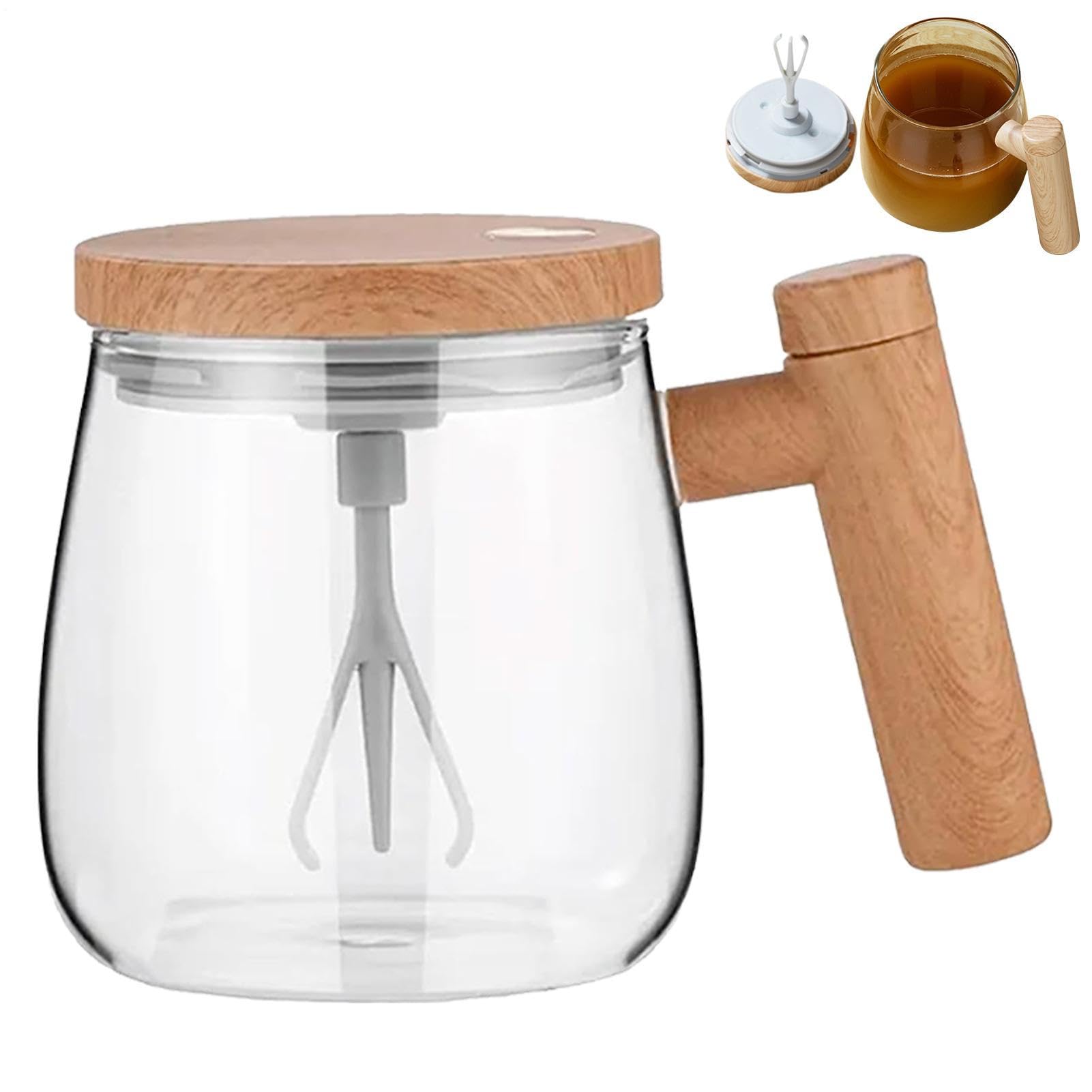Agitateur électrique automatique 400 ml pour café et chocolat chaud de voyage