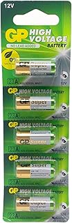 GP Batteries 23AE A23 12v Alkaline Batteries (Pack of 5)