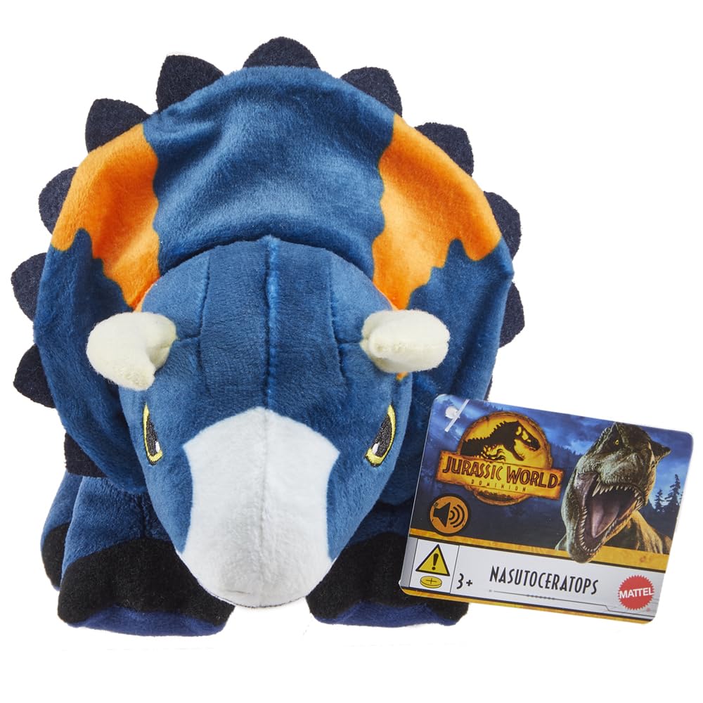 その他 Na0Taurus Mattel Jurassic World Rebirth Wild Roar Nasutoceratops Dinosaur