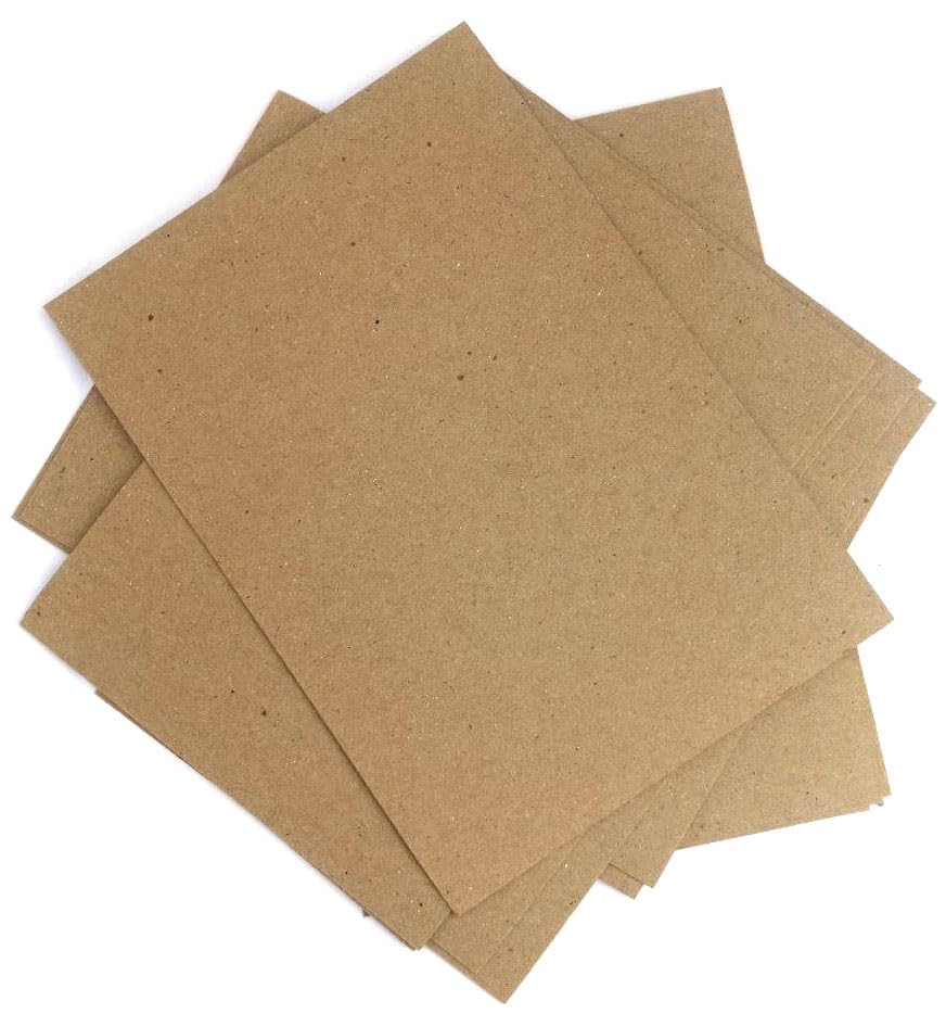 Brown Cardboard Sheets for Art and Craft Projects, A4 Size 29x21 cm, 490 GSM Thick Board, Pack of 10, Model Making and School Projects-picture-20