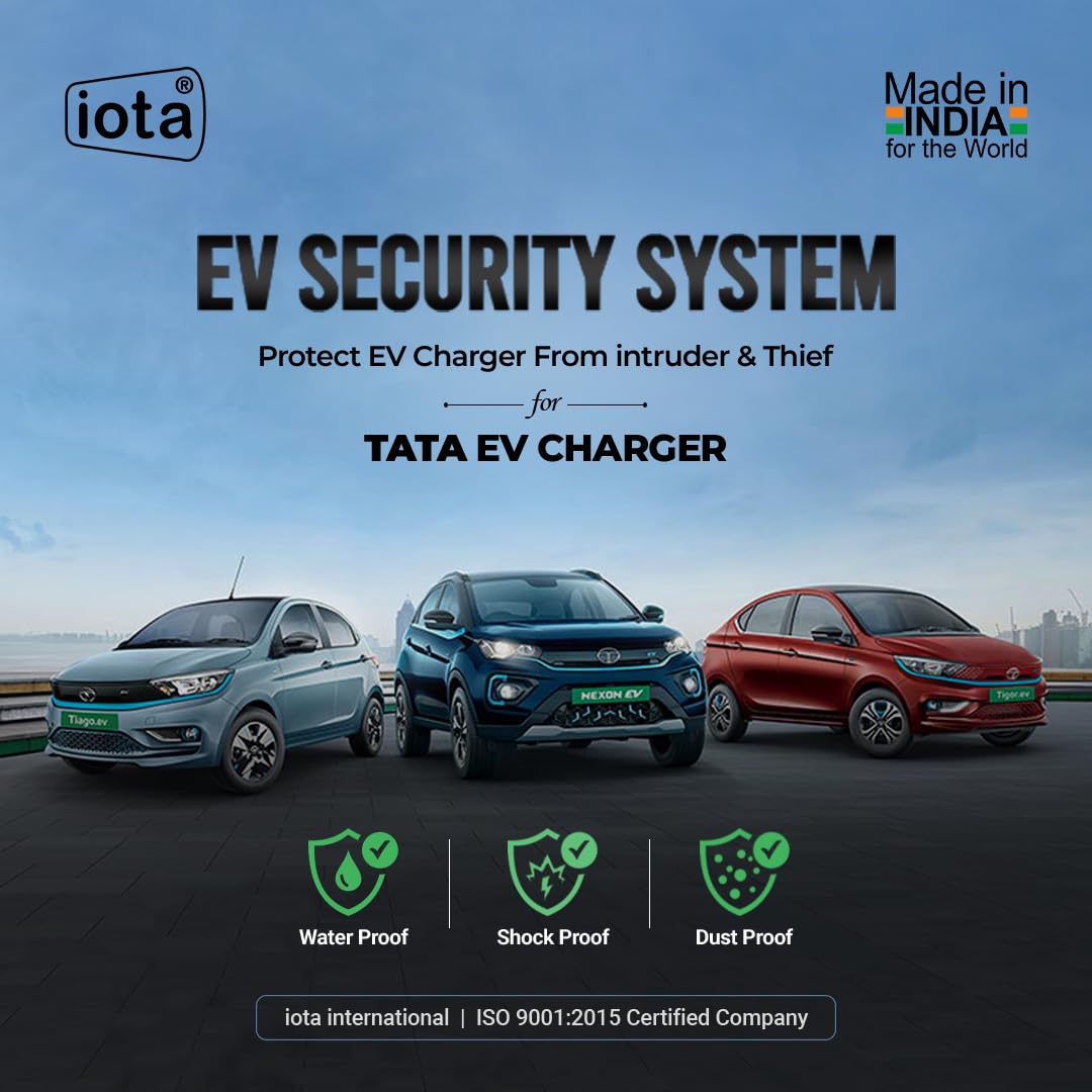 iota® EV Security System for TATA EV Charger with Number Lock, 16A Socket, & Weather-Resistant Design for Tata Punch EV, Tata Nexon EV, Tata Tiago EV, Tata Tigor EV & Tata Curvv EV - Image 4 thumbnail