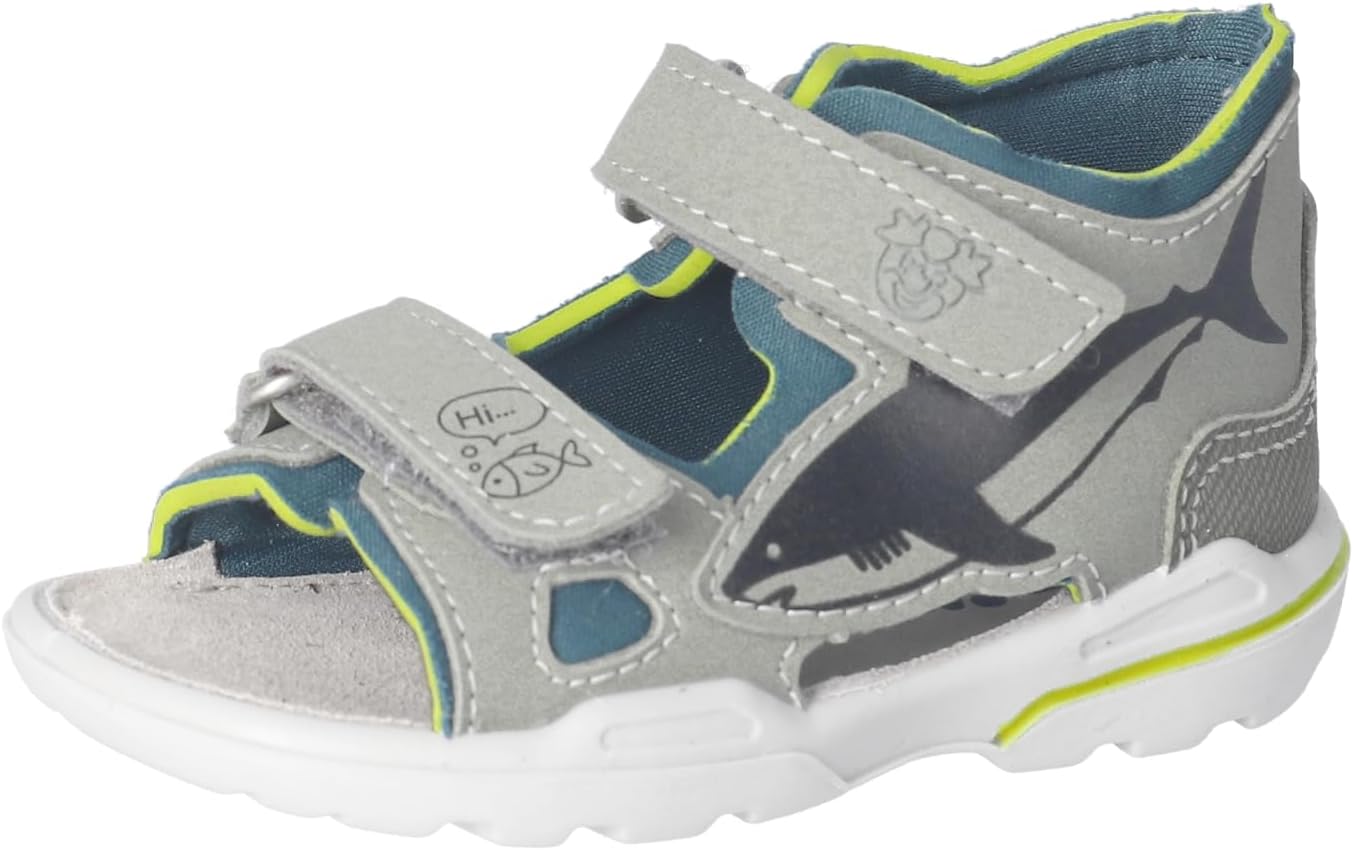 RICOSTA Ocean Kids Boys Girls Boys Learning to Walk Sandals Medium Width Washable