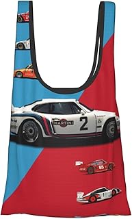 [RFSHOP] ポルシェ マティーニ ファッション ショッピングバッグ 防水トートバッグ ショッピングバッグ コンパクトバッグ ショッピングバッグ リユースバッグ 洗える 折り畳み 繰り返し使える 食料品 ショルダーバッグ ユニセックス