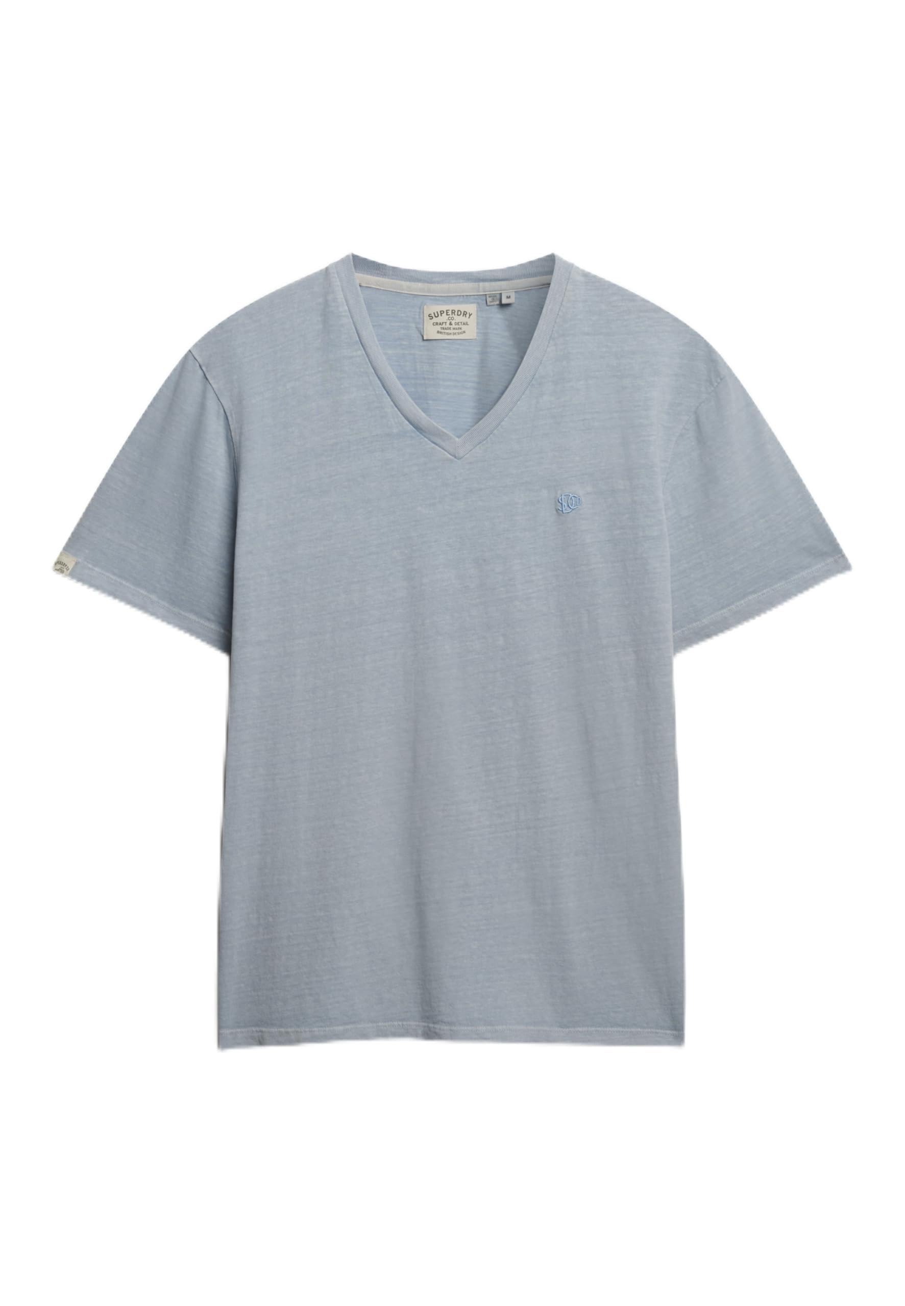 Superdry Bleu V-Neck T-Shirt Classic