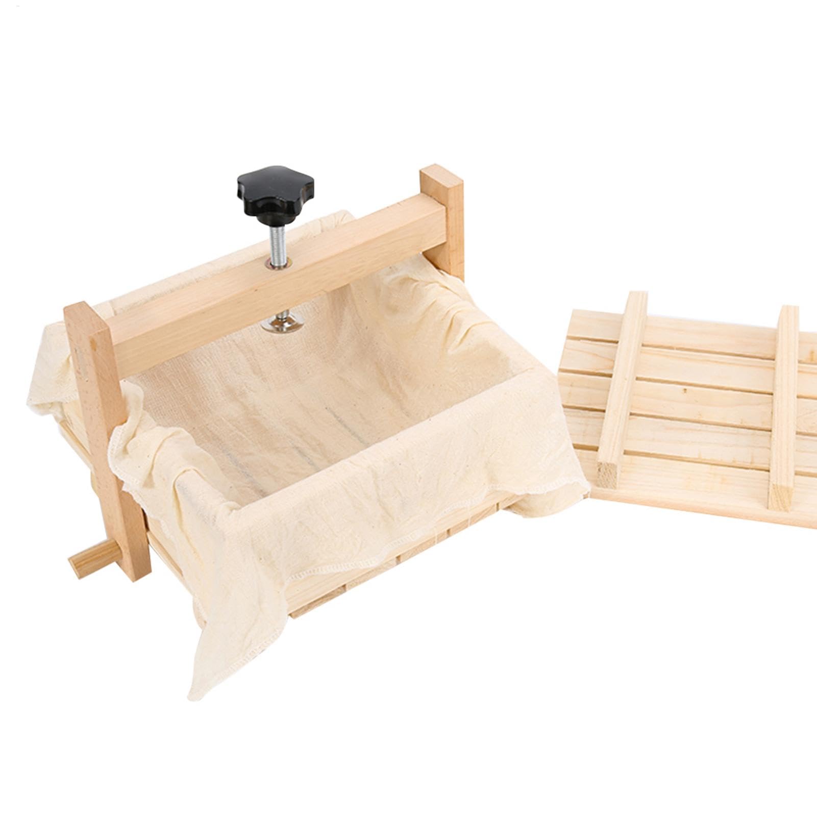 Genérico Press Cheese Making Machine Press, selbstgemachte Werkzeuge zur | Herstellung von Formenrahmen, 2-in-1-Set, mit Käseteilen