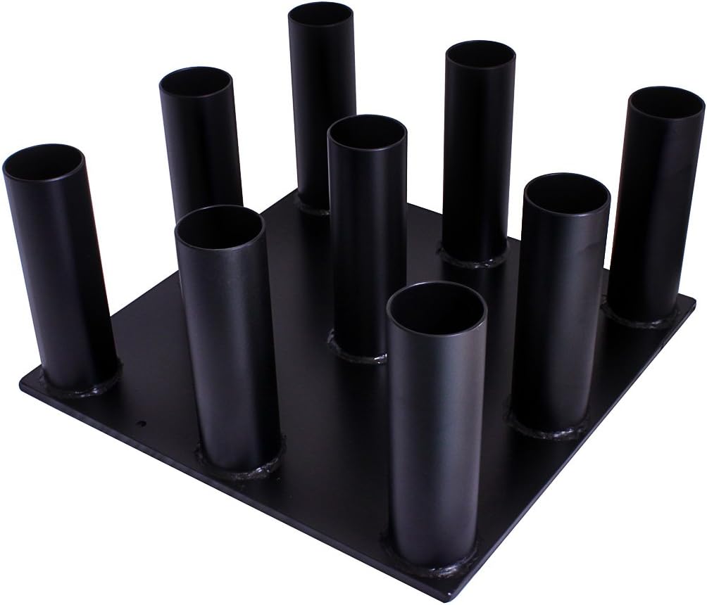 Ader Barbell Bar Holder Rack for 9 Olympic Bars