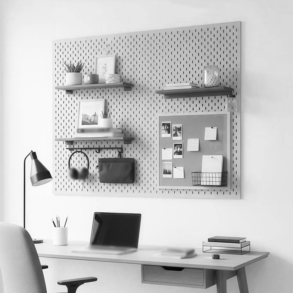 Wandorganizer Aus Stahl Für Werkzeuge, 3er-Pack Lochwände Für Die Garage, Paneele 56 X 36 Cm(Green color)