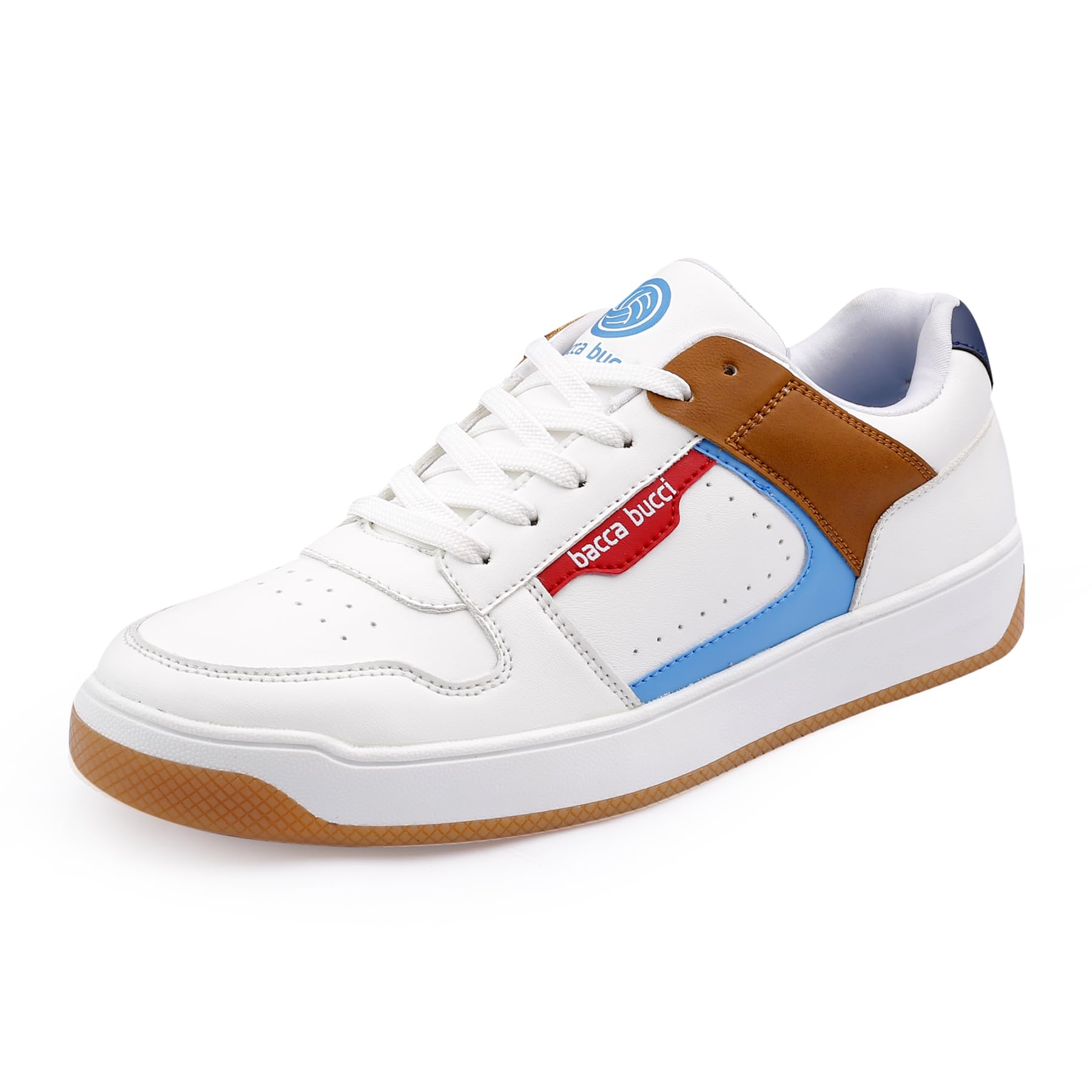 See full amazon price history chart for Bacca Bucci® Ranger Dunks Low Top Classic Sneakers for Men | Casual Shoes for Men with Memory Cushion Footbed-White, Size UK10 Bacca Bucci® Ranger Dunks Low Top Classic Sneakers for Men | Casual Shoes for Men with Memory Cushion Footbed-White, Size UK10 (B0CGMPKD8C) Amazon Price History, Amazon Price Tracker