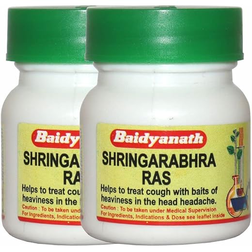 Baidyanath Ras Tablets 40 - Pack of 2