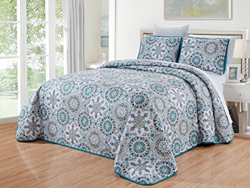 GrandLinen 3-Piece Fine Printed Oversize (115