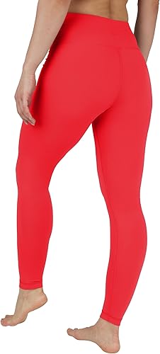 Miniatura 8 de 90 Degree by Reflex - Leggings con función de control de abdomen, de cintura alta y confeccionados con tejido Power Flex