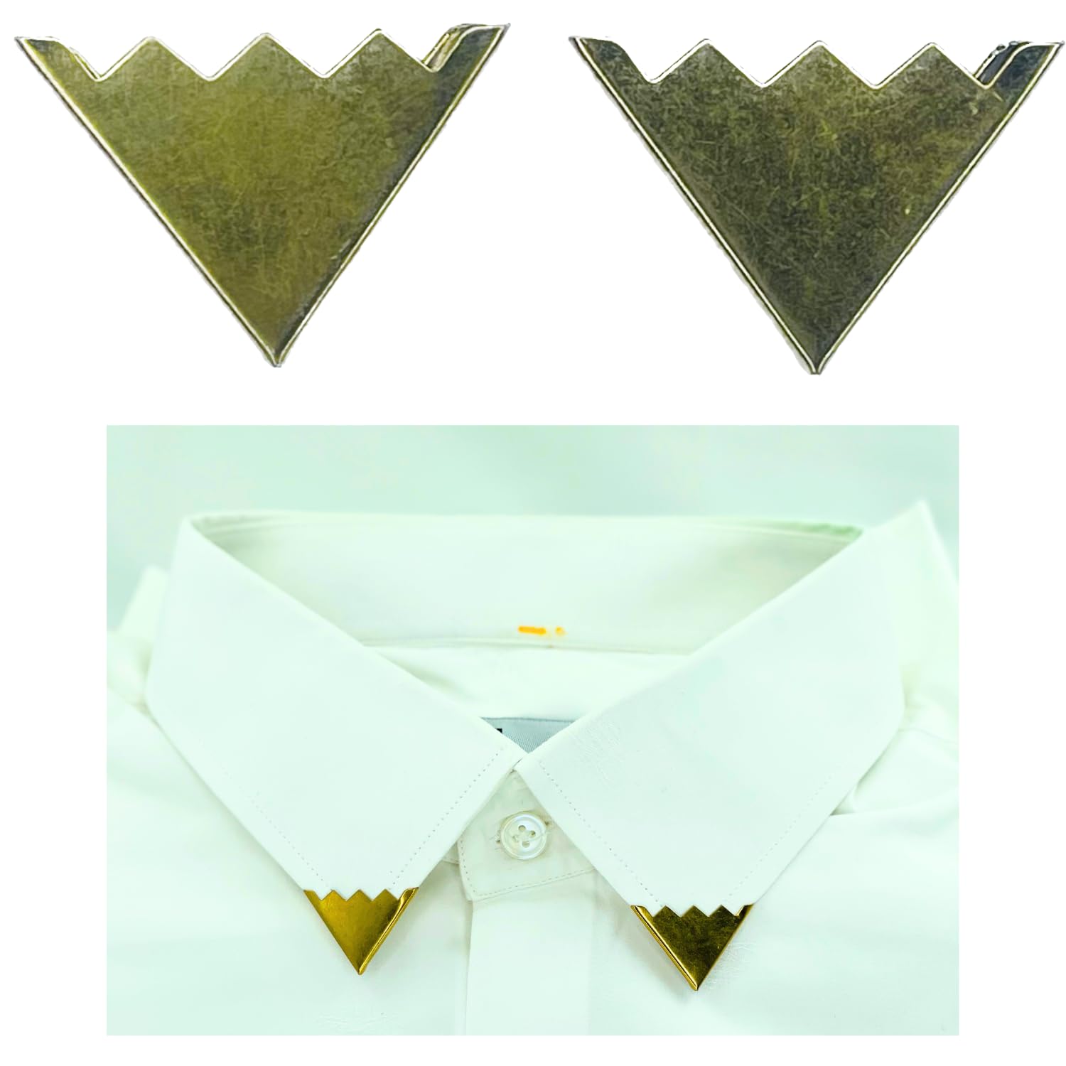 Ani Accessories Collar Tips and Lapel Pin Set: Elevate Your Style with Elegant Collar Clips and Brooches for Men and Women (Pack of 4) Golden Pachman (B0CCD6Y9YL) Amazon Price History, Amazon Price Tracker