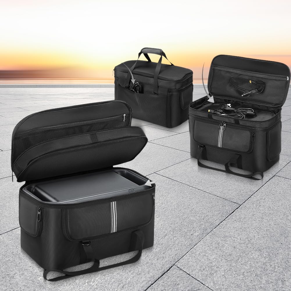 Tragetasche for DJI Power 1000 Tragbare Power Station Waterproof Schutz Tasche mit Schultergurt und Griff
