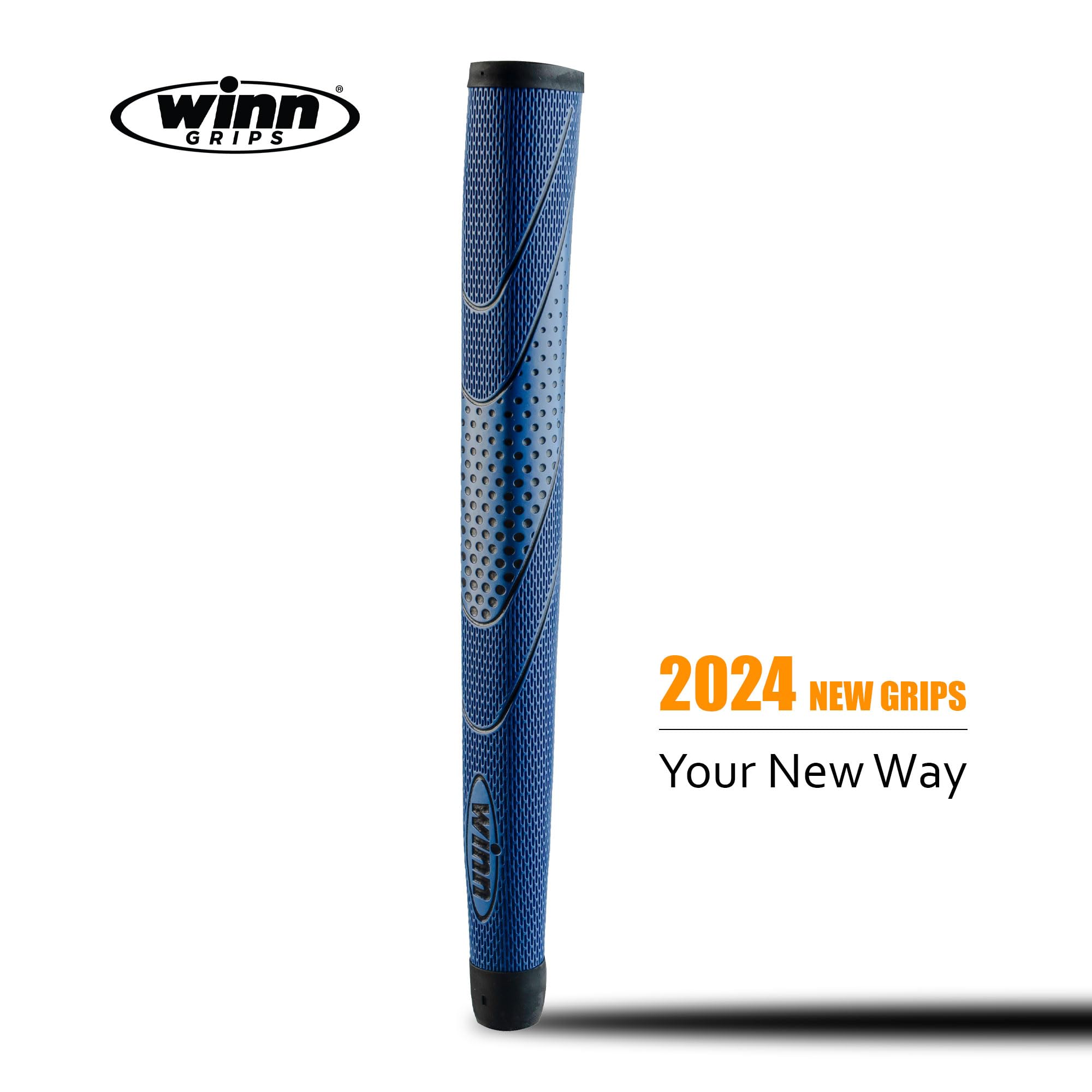 Winn 2024 New Putter Grip - Midsize Pistol Blue