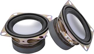 2Pcs 2 Inch Full Range Tweeter Mini Speaker 4 Ohm 3W Stereo Loudspeakers Box DIY Portable Sound Speakers Bookshelf Speakers