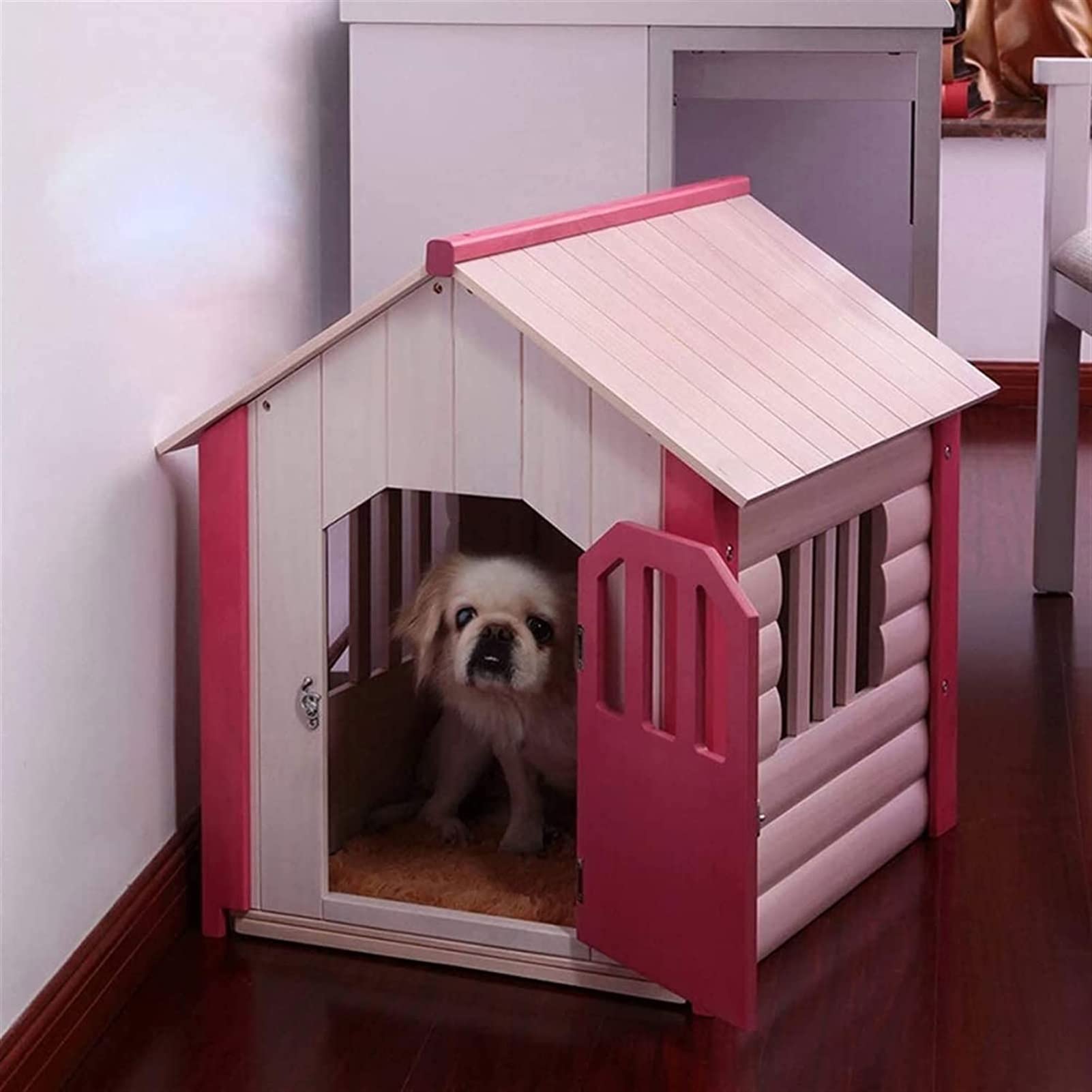 Dom dla psa Outdoor Pet House Pet House Cat House Hodowla Do użytku na zewnątrz Do użytku w pomieszczeniach Psy Kot Zamek Zdejmowany Łatwy do czyszczenia