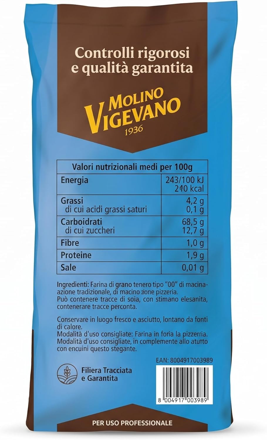 Italian Gourmet Profi-Pizzamehl Vesuvio 10kg + Italian Gourmet Polpa Gratis – Italienisches Tipo-0-Mehl für Pizza, leichte & alveolierte Teige, professionelle Pizza- und Backrezepte