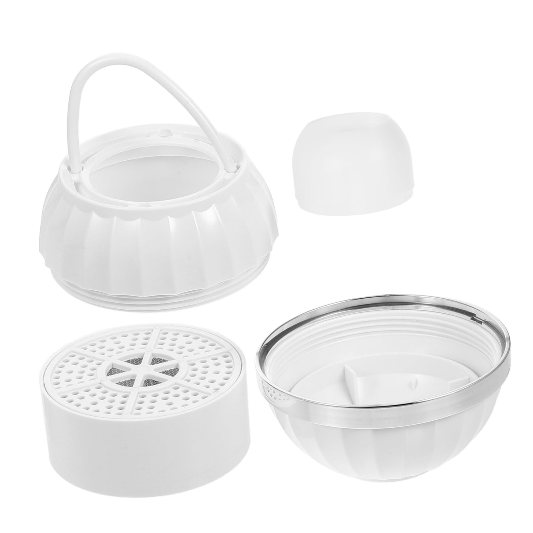 ULTECHNOVO Filtro de Bañera Purificador de Agua para Grifo, Blanco