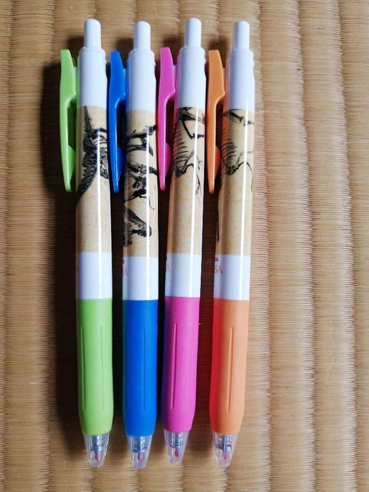 サラサクリップ　福井県立恐竜博物館　限定　新品5色＋バラ４本セット　送料無料 Amazon.co.jp: 福井県立恐竜博物館 サラサクリップ ボールペン