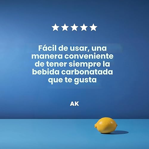 Miniatura 5 de SodaStream Paquete de carbonatación de gas CO2  3 cilindros  Sistema de rosca azul  Nunca te quedes sin CO2 de nuevo  Compatible con Fizzi,