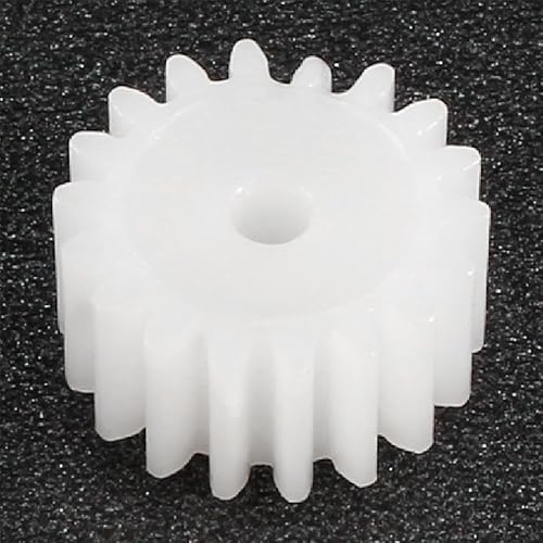 Othmro Engranajes de plástico 18 dientes modelo 182A engranaje de reducción engranajes de gusano de plástico para RC coche robot motor