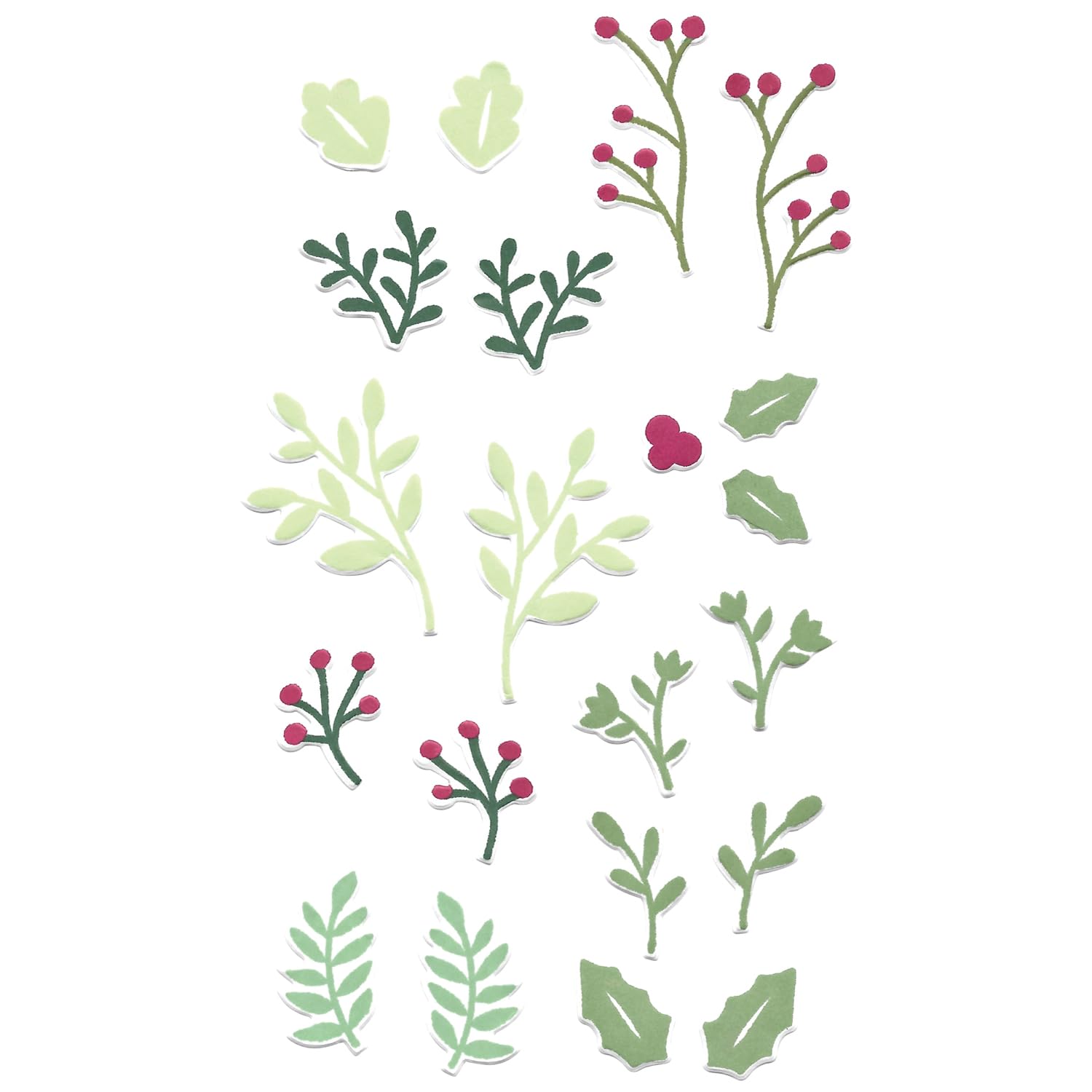 Sizzix Framelits Die Set Happy Holly Days #2 by Catherine Pooler