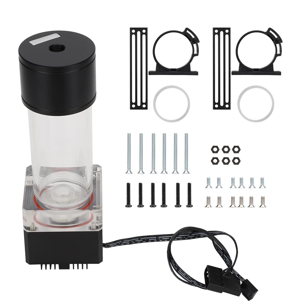 Cocoarm Pompa Wodna z Zbiornikiem, 800 L/h, wysokość Podnoszenia (BLACK)