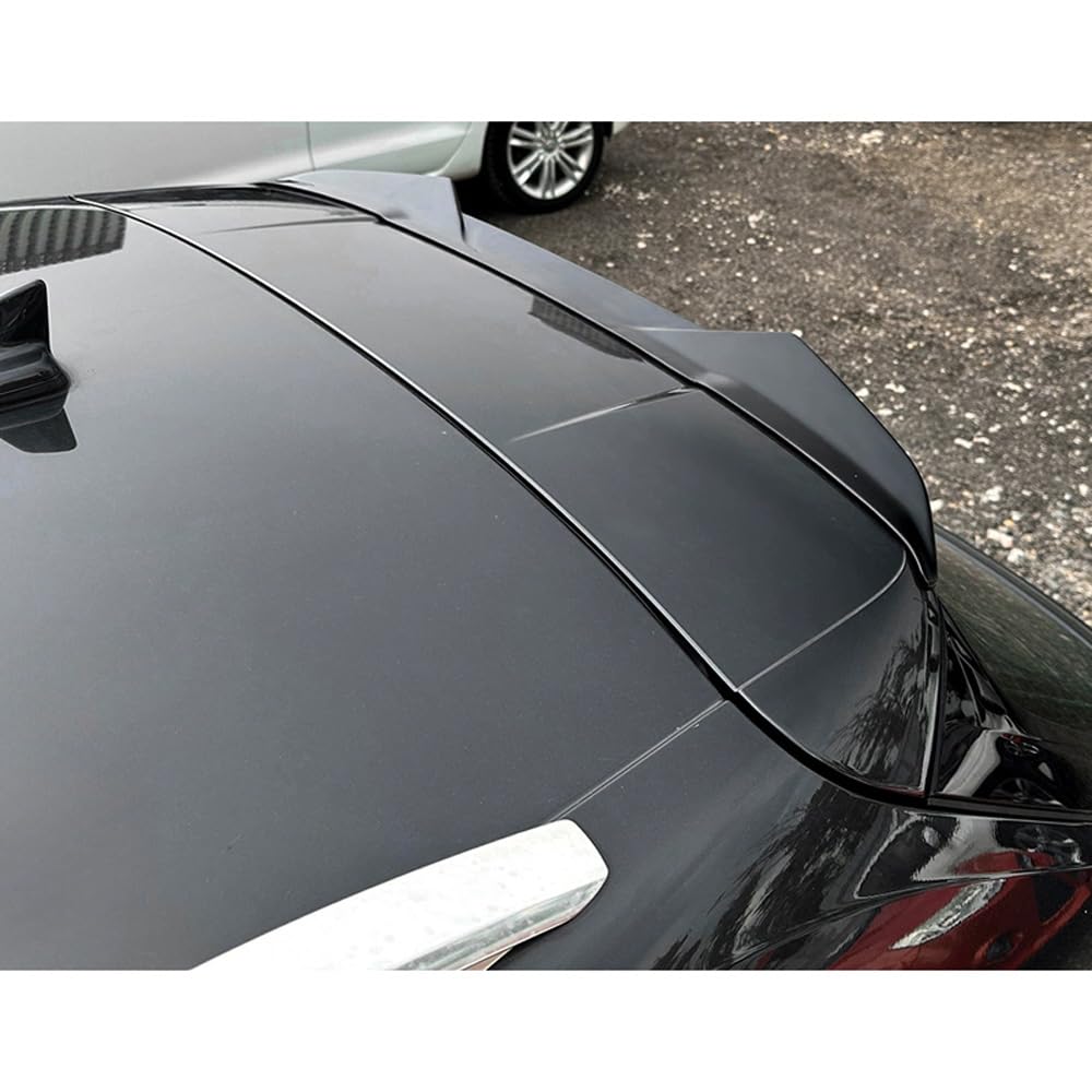 AutoStyle - Spoiler da tetto (tappo spoiler) compatibile con Audi A4 (B9) Avant S-Line/S4 2015-2024 (ABS nero lucido)