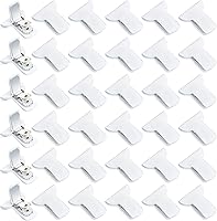 Vista 1 de Patelai 36 piezas de pinzas acolchadas para edredón, clips blancos para edredón, sujetadores acolchados para mantas para asegurar la ropa de cama