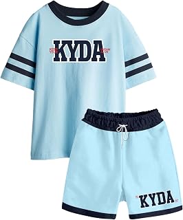 KYDA KIDS® Boys 100% Pure Cotton Premium Printed Oversized T-Shirt & Shorts Clothing Set | Soft Breathable Summer Casual W... Price In India