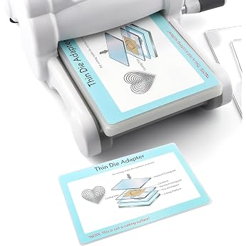 2 Pack 9 x 6 Inch Standard Adapter Pad for Sizzix Big Shot Machine, Thin Punch Adapter for Die Cutting Machine, Cutting Pads,